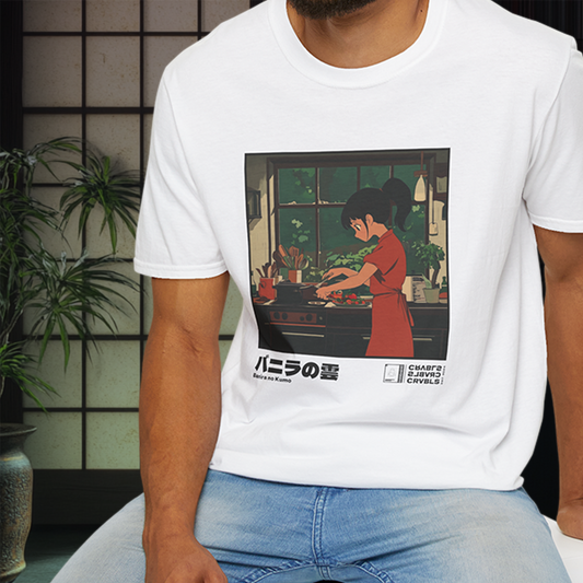 Banira no Kumo T-shirt — Kokoro Hibiku Aji Collection