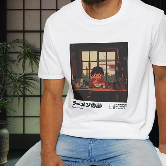 Rāmen no Yume T-shirt — Kokoro Hibiku Aji Collection