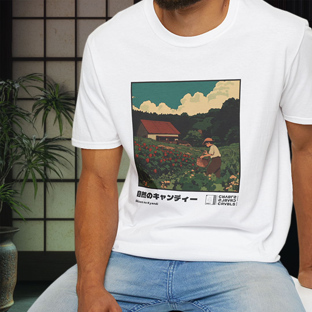 Shizen no Kyandī T-shirt — Kokoro Hibiku Aji Collection