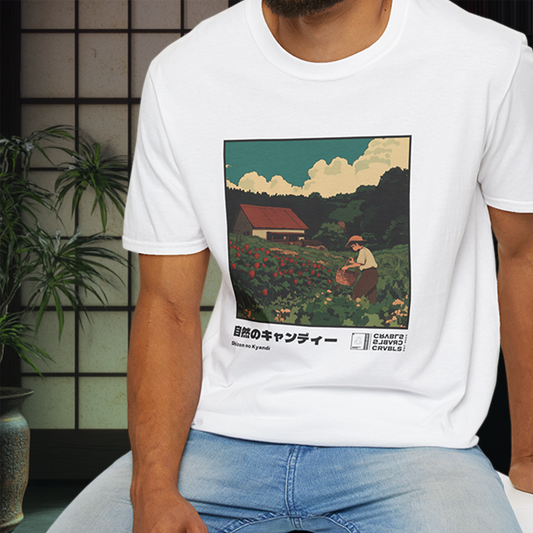 Shizen no Kyandī T-shirt — Kokoro Hibiku Aji Collection