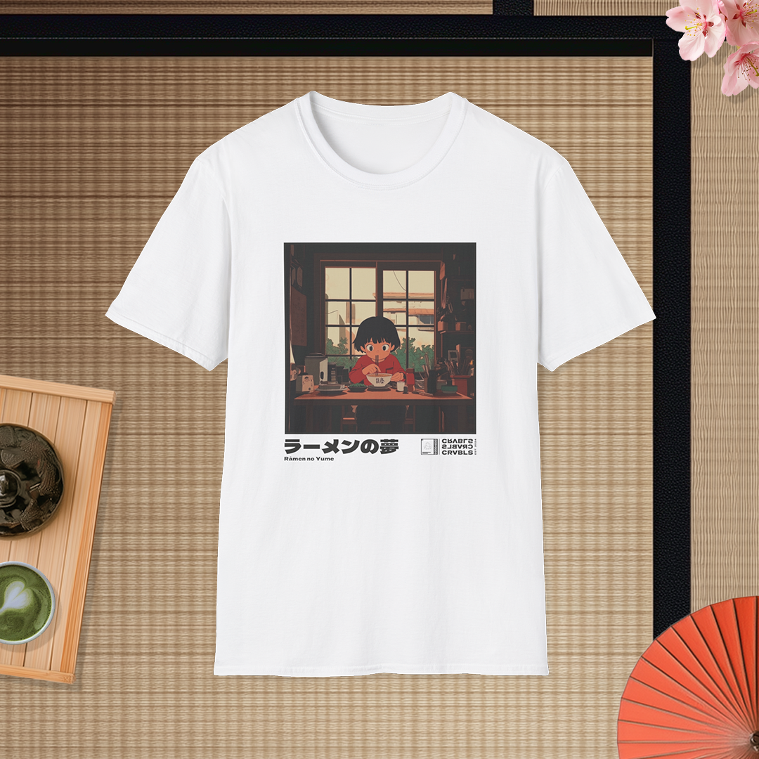 Rāmen no Yume T-shirt — Kokoro Hibiku Aji Collection