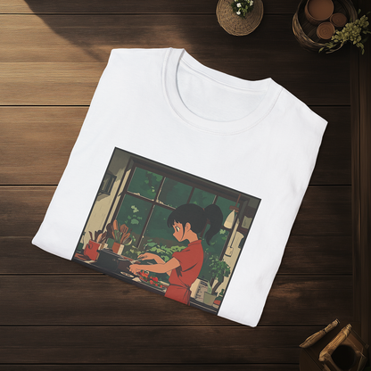 Banira no Kumo T-shirt — Kokoro Hibiku Aji Collection