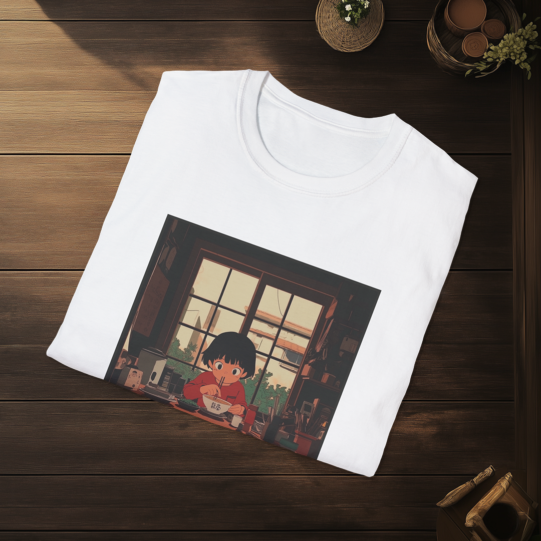 Rāmen no Yume T-shirt — Kokoro Hibiku Aji Collection