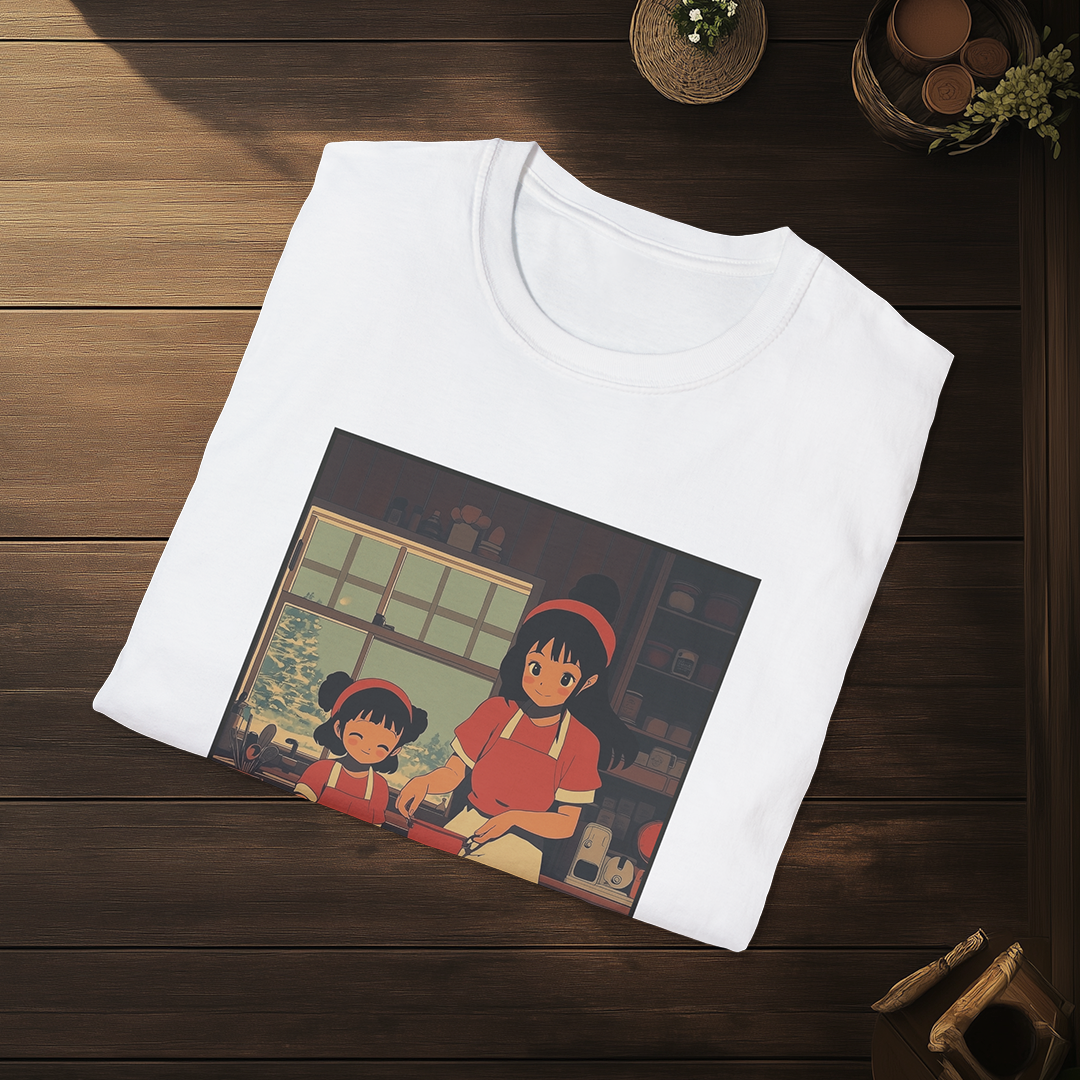 Satō to Yōkō T-shirt — Kokoro Hibiku Aji Collection