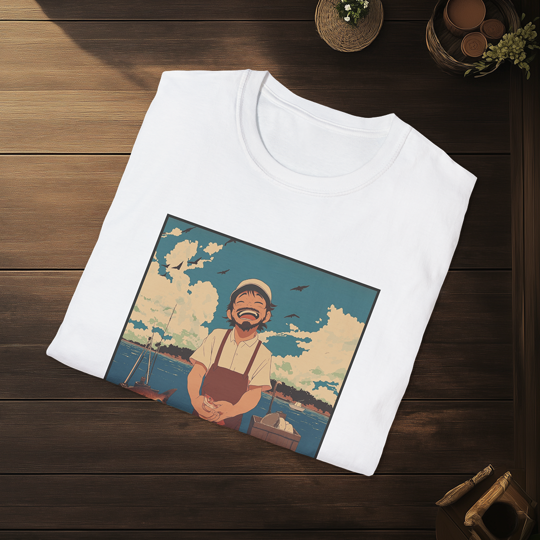 Umi no Okurimono T-shirt — Kokoro Hibiku Aji Collection