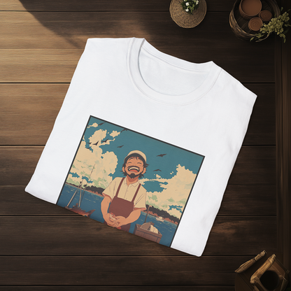 Umi no Okurimono T-shirt — Kokoro Hibiku Aji Collection