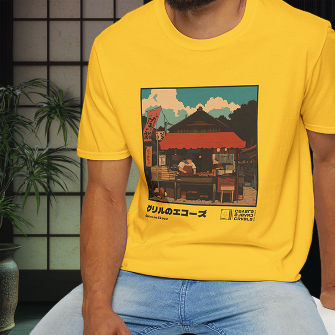 Guriru no Ekozu T-shirt — Kokoro Hibiku Aji Collection
