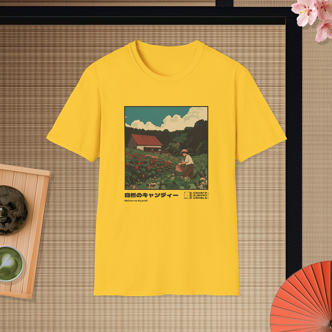 Shizen no Kyandī T-shirt — Kokoro Hibiku Aji Collection
