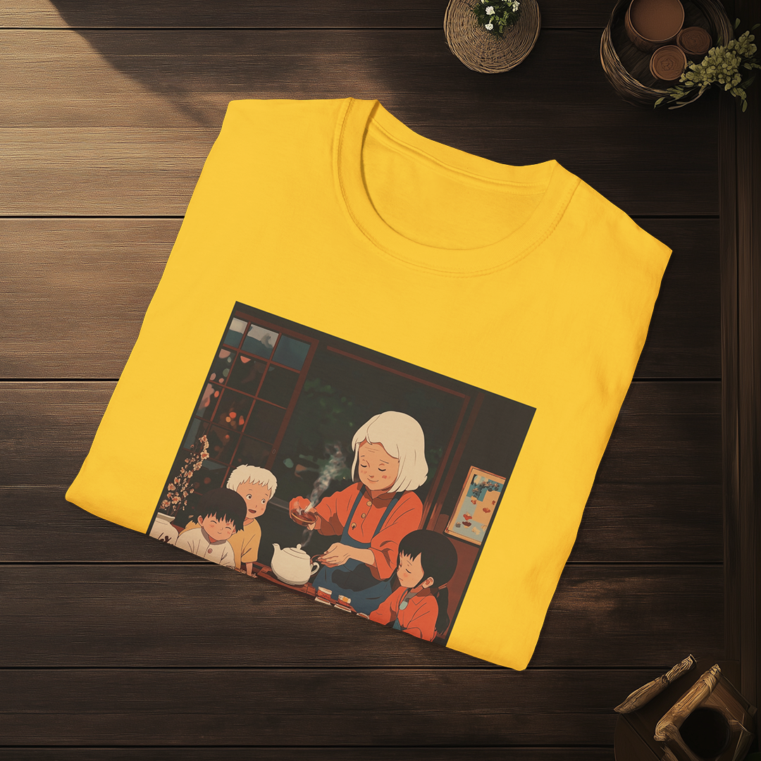 Shizukana Megumi T-shirt — Kokoro Hibiku Aji Collection