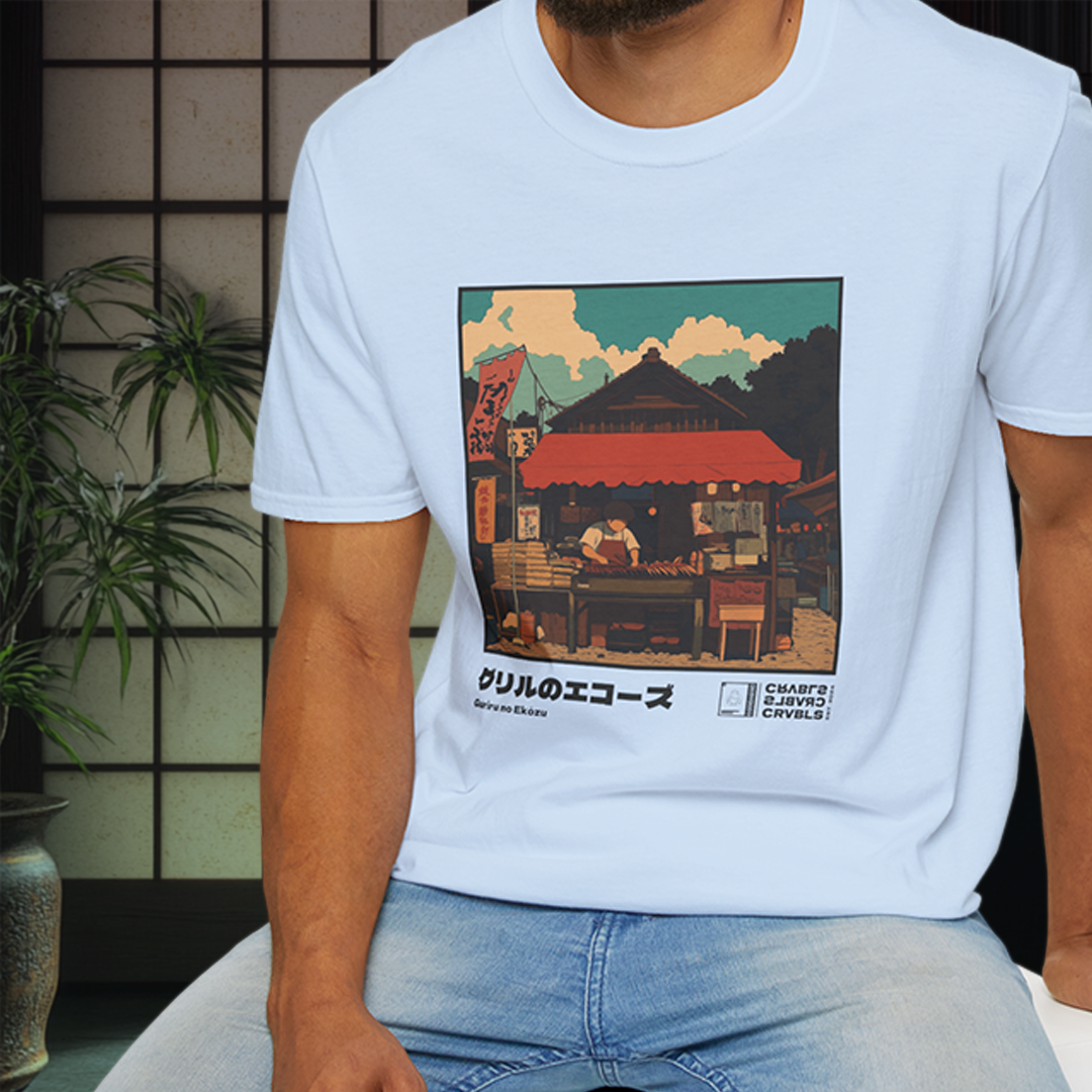 Guriru no Ekozu T-shirt — Kokoro Hibiku Aji Collection