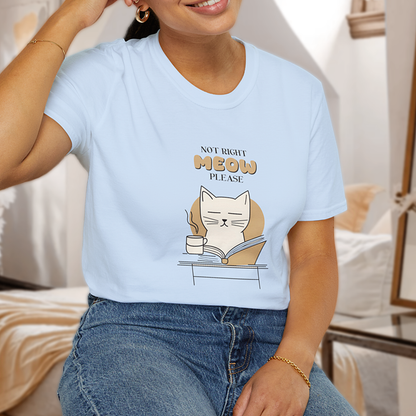 Not Right Meow, Please T-Shirt