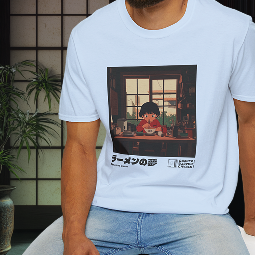 Rāmen no Yume T-shirt — Kokoro Hibiku Aji Collection