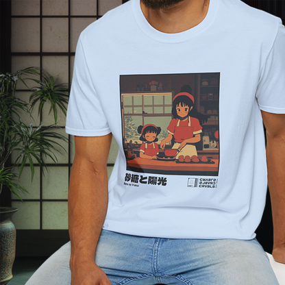 Satō to Yōkō T-shirt — Kokoro Hibiku Aji Collection
