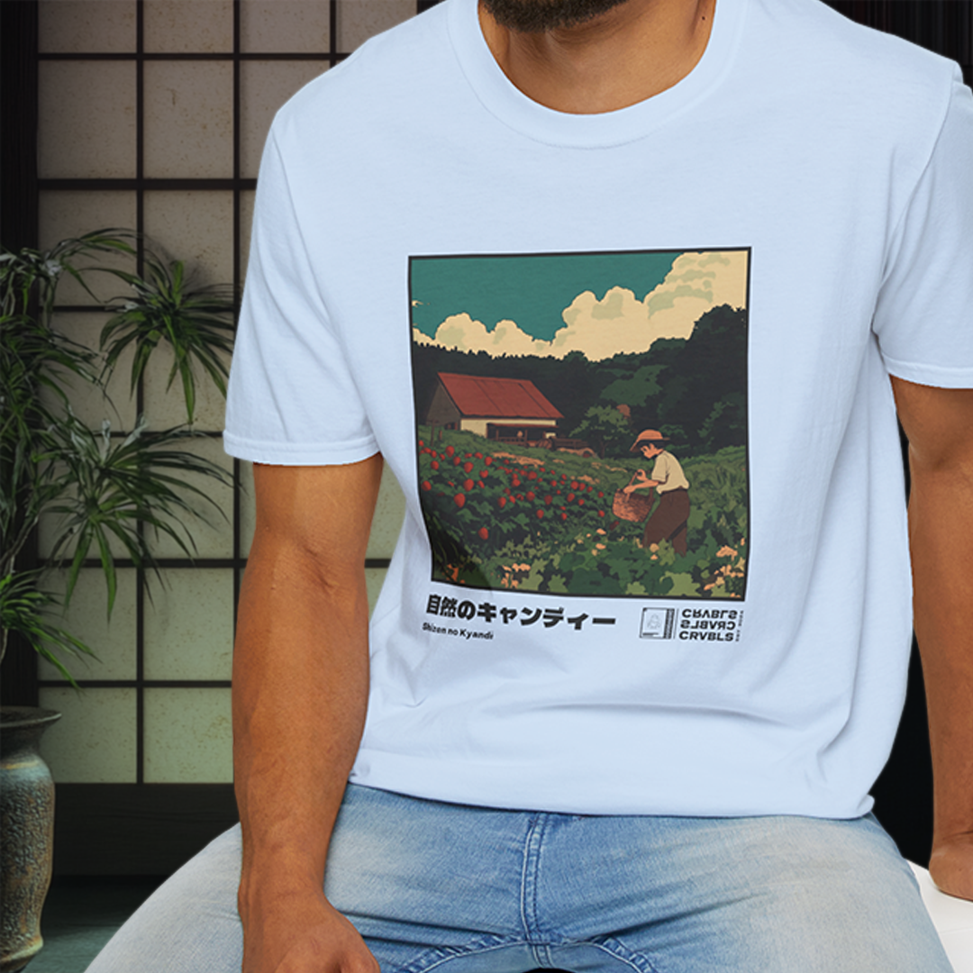 Shizen no Kyandī T-shirt — Kokoro Hibiku Aji Collection