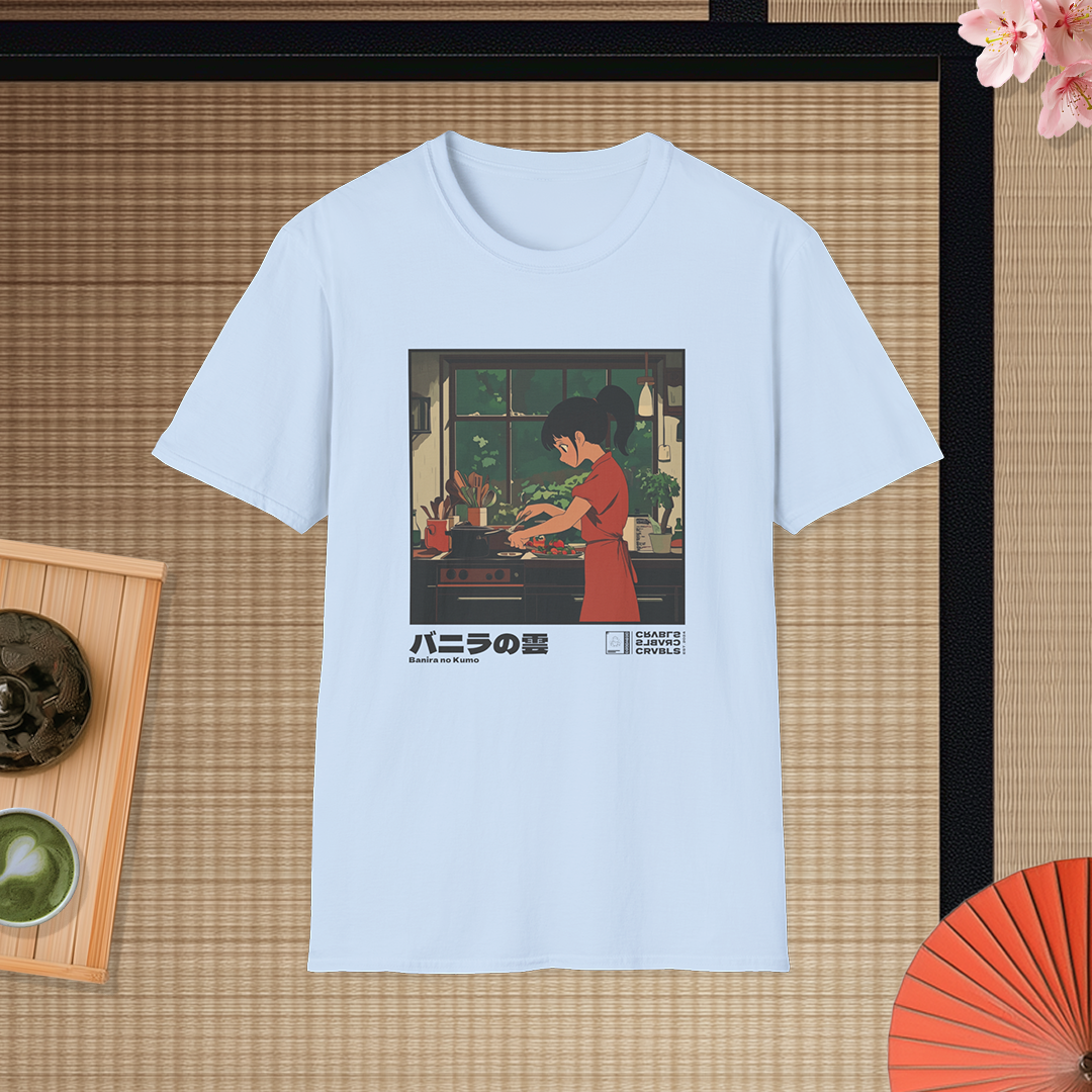 Banira no Kumo T-shirt — Kokoro Hibiku Aji Collection