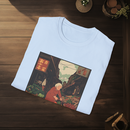 Ichiba no Sasayaki T-shirt — Kokoro Hibiku Aji Collection