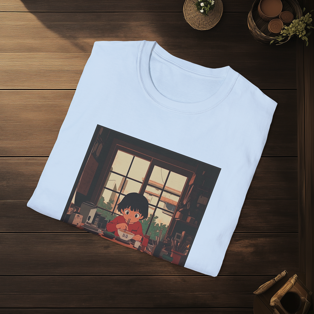 Rāmen no Yume T-shirt — Kokoro Hibiku Aji Collection