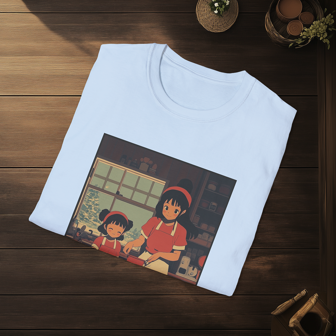 Satō to Yōkō T-shirt — Kokoro Hibiku Aji Collection
