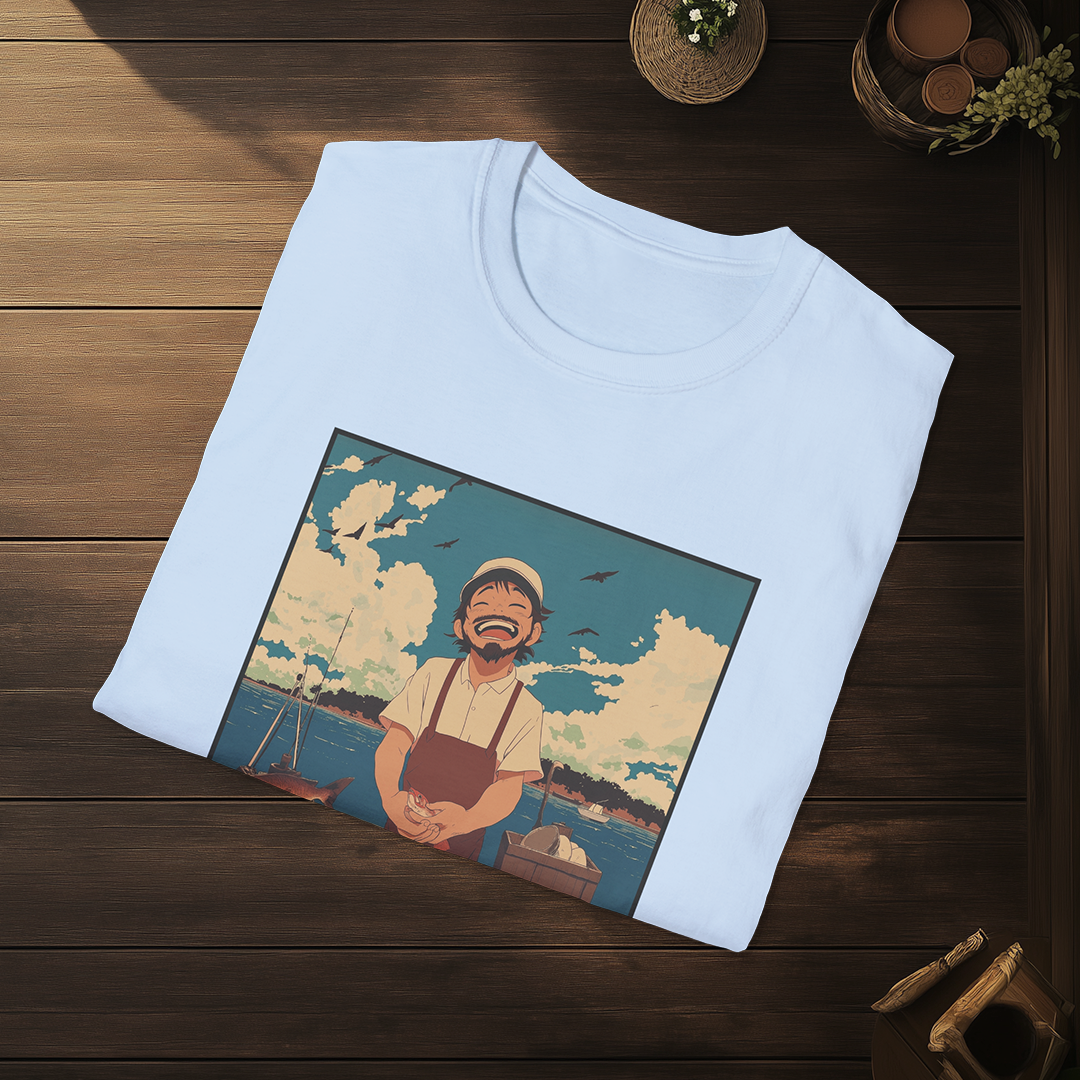 Umi no Okurimono T-shirt — Kokoro Hibiku Aji Collection
