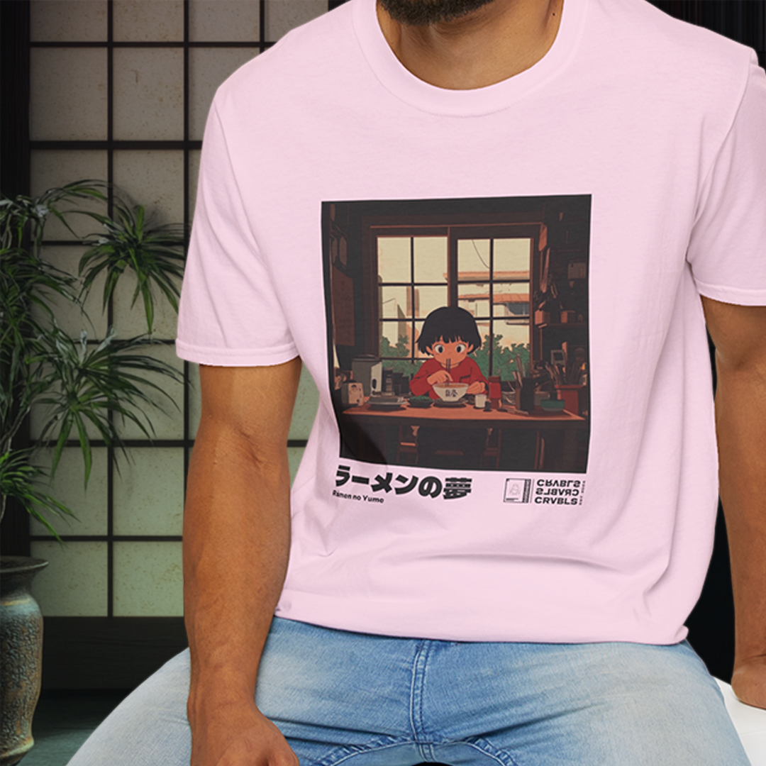 Rāmen no Yume T-shirt — Kokoro Hibiku Aji Collection