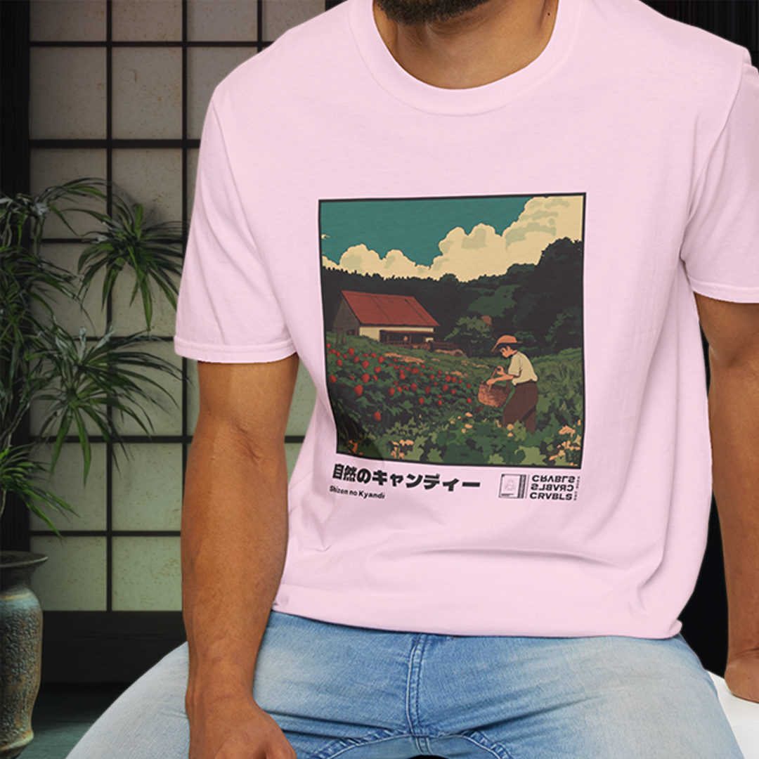 Shizen no Kyandī T-shirt — Kokoro Hibiku Aji Collection