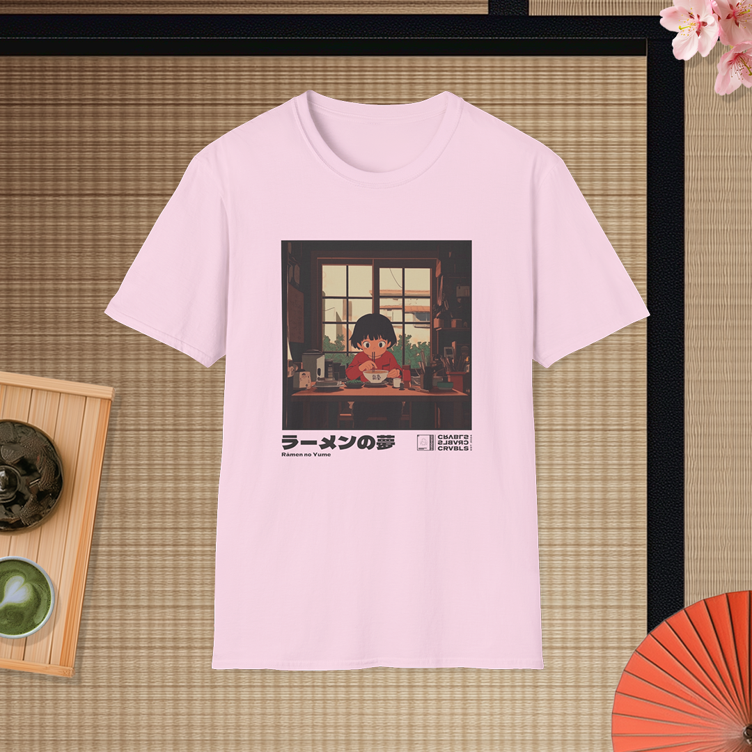 Rāmen no Yume T-shirt — Kokoro Hibiku Aji Collection