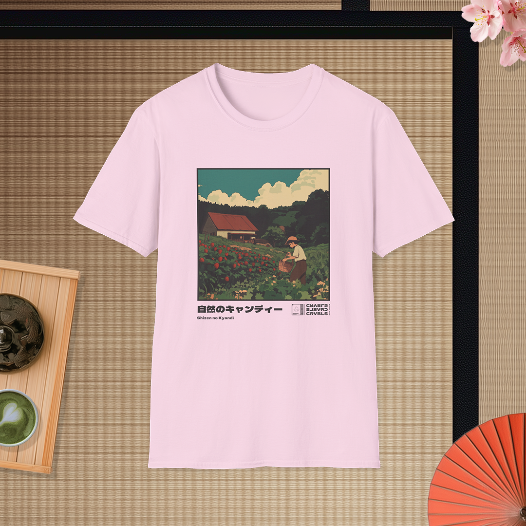 Shizen no Kyandī T-shirt — Kokoro Hibiku Aji Collection
