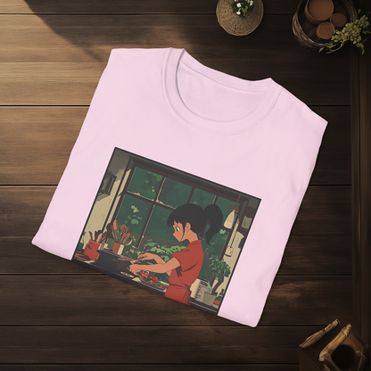 Banira no Kumo T-shirt — Kokoro Hibiku Aji Collection