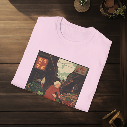 Ichiba no Sasayaki T-shirt — Kokoro Hibiku Aji Collection