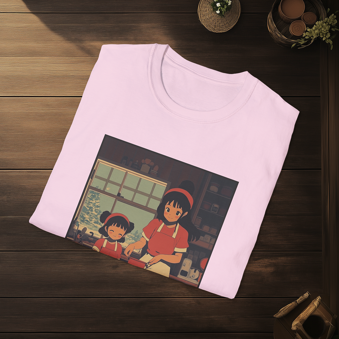 Satō to Yōkō T-shirt — Kokoro Hibiku Aji Collection