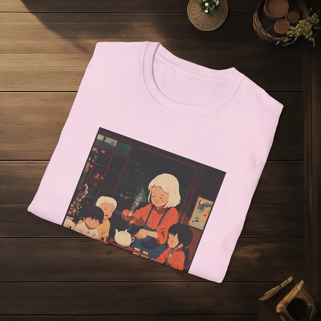 Shizukana Megumi T-shirt — Kokoro Hibiku Aji Collection
