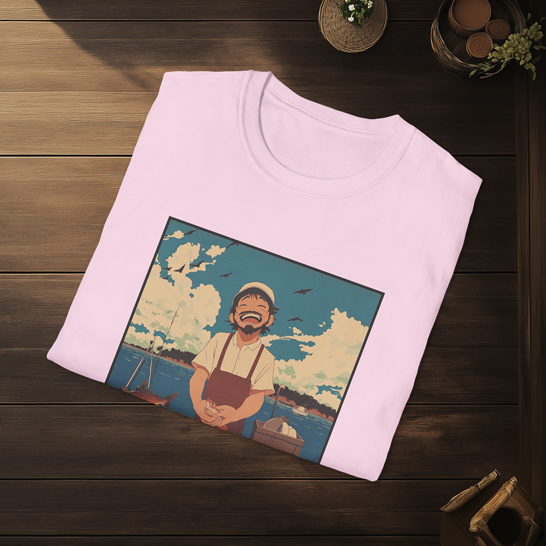 Umi no Okurimono T-shirt — Kokoro Hibiku Aji Collection