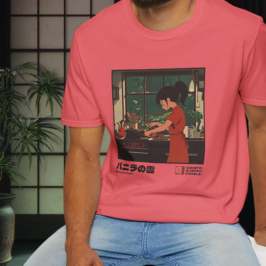 Banira no Kumo T-shirt — Kokoro Hibiku Aji Collection