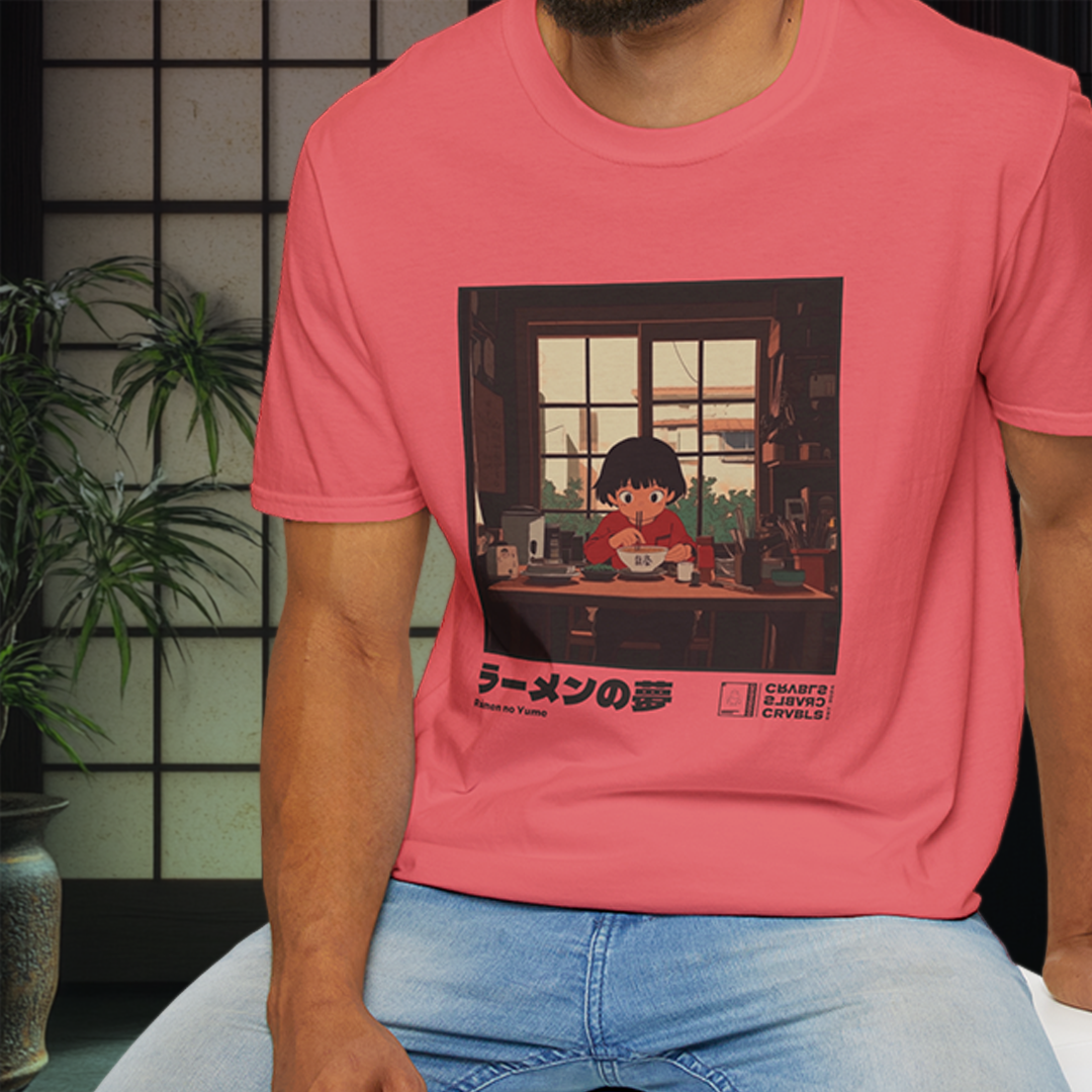 Rāmen no Yume T-shirt — Kokoro Hibiku Aji Collection