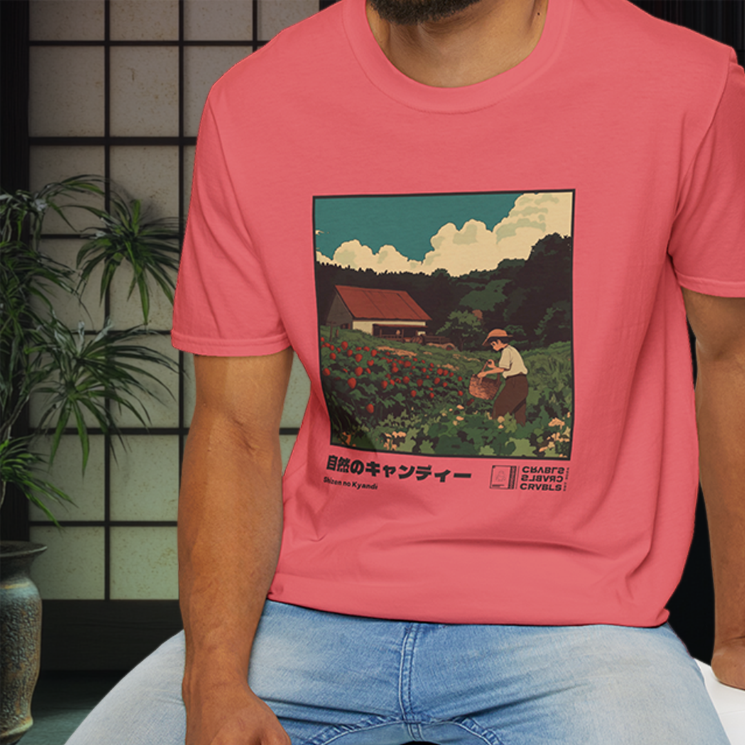 Shizen no Kyandī T-shirt — Kokoro Hibiku Aji Collection