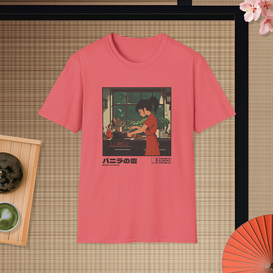 Banira no Kumo T-shirt — Kokoro Hibiku Aji Collection