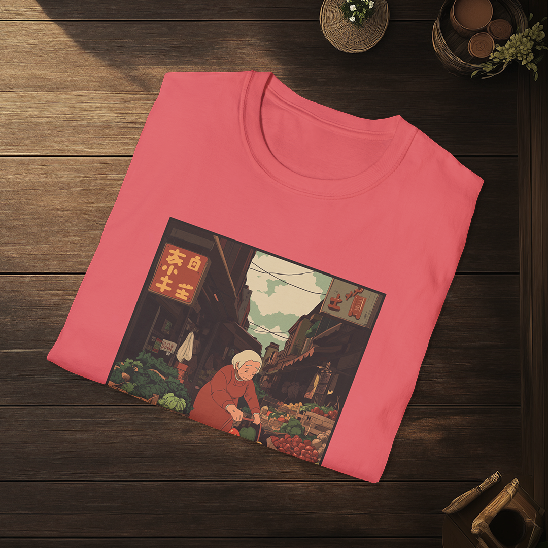 Ichiba no Sasayaki T-shirt — Kokoro Hibiku Aji Collection