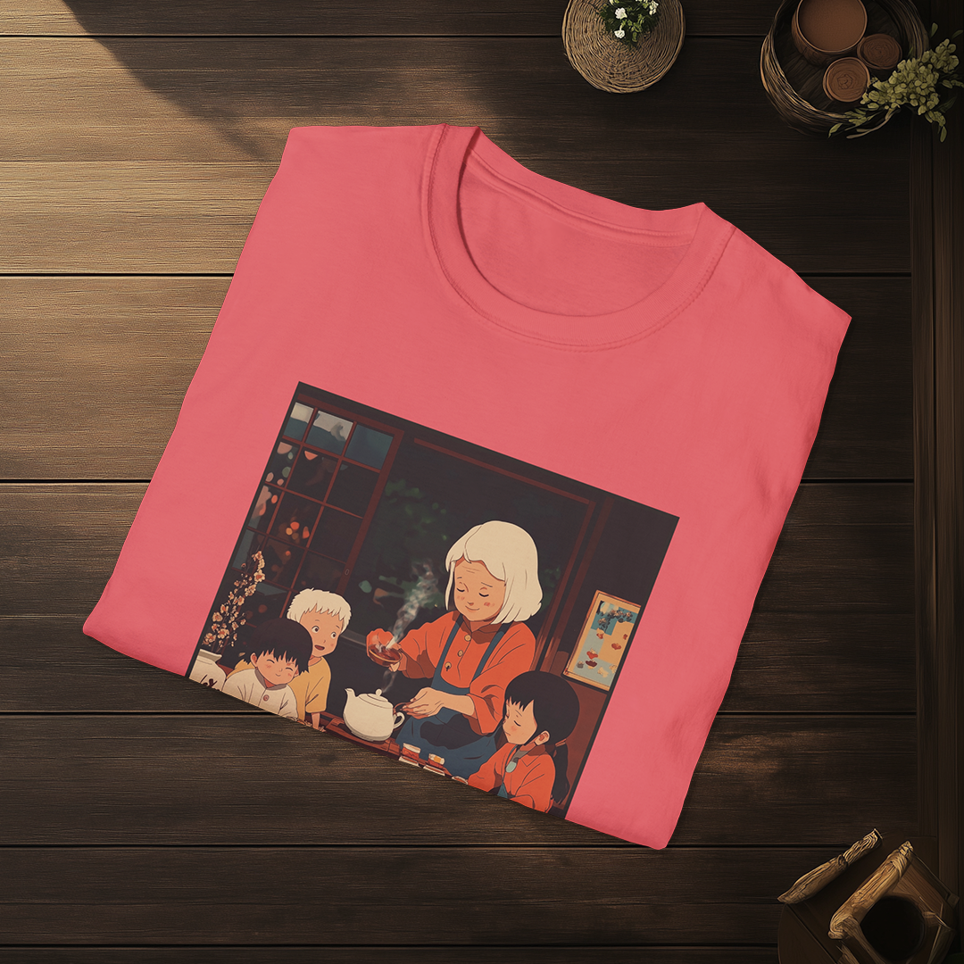 Shizukana Megumi T-shirt — Kokoro Hibiku Aji Collection
