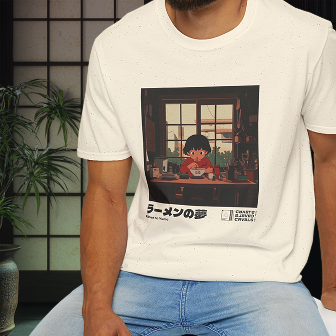 Rāmen no Yume T-shirt — Kokoro Hibiku Aji Collection