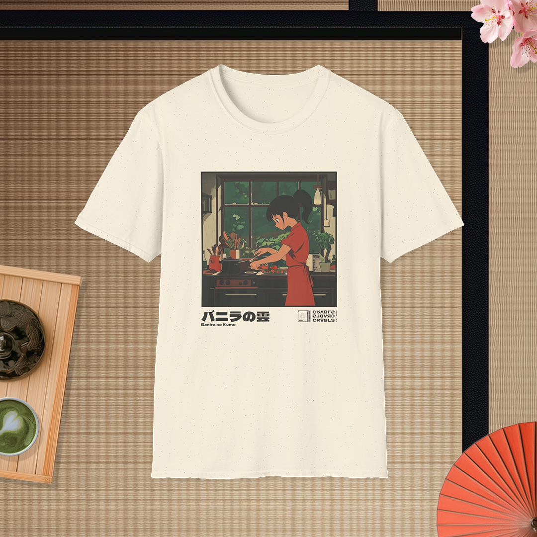 Banira no Kumo T-shirt — Kokoro Hibiku Aji Collection