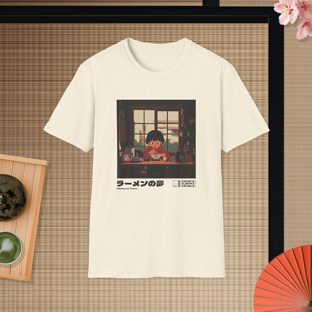 Rāmen no Yume T-shirt — Kokoro Hibiku Aji Collection