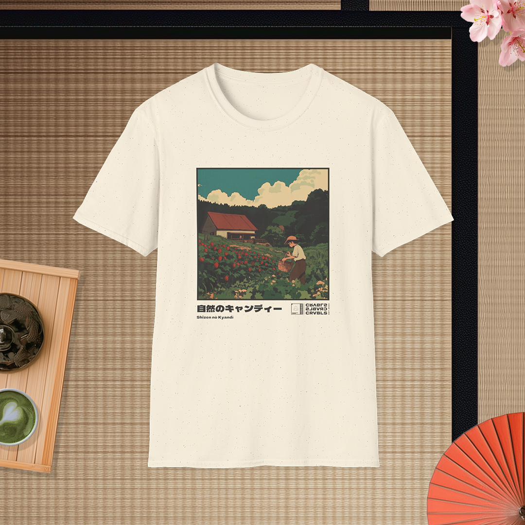 Shizen no Kyandī T-shirt — Kokoro Hibiku Aji Collection