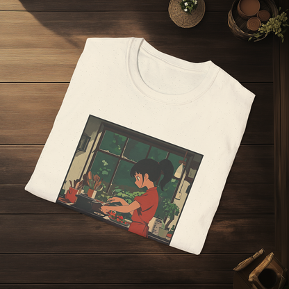 Banira no Kumo T-shirt — Kokoro Hibiku Aji Collection