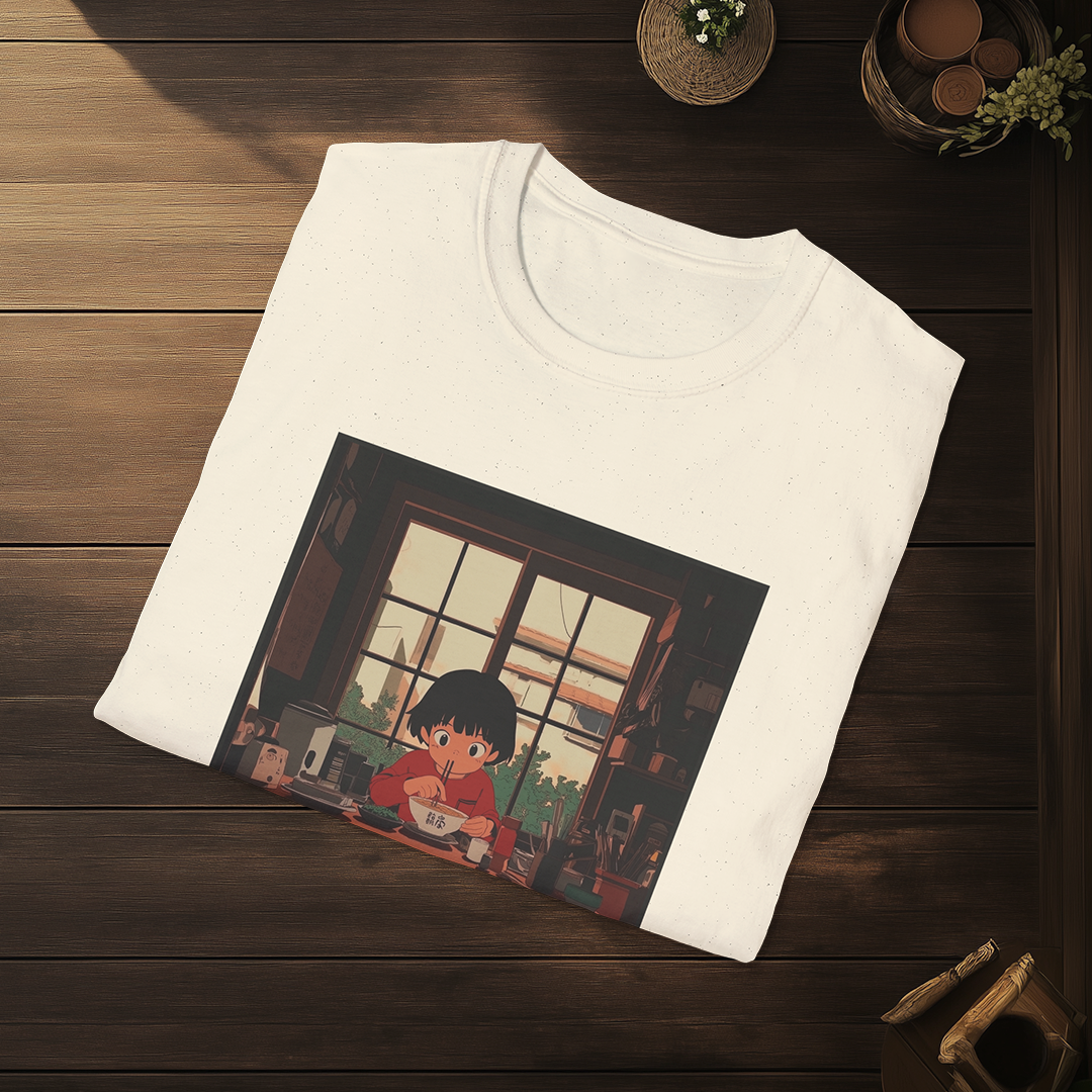 Rāmen no Yume T-shirt — Kokoro Hibiku Aji Collection