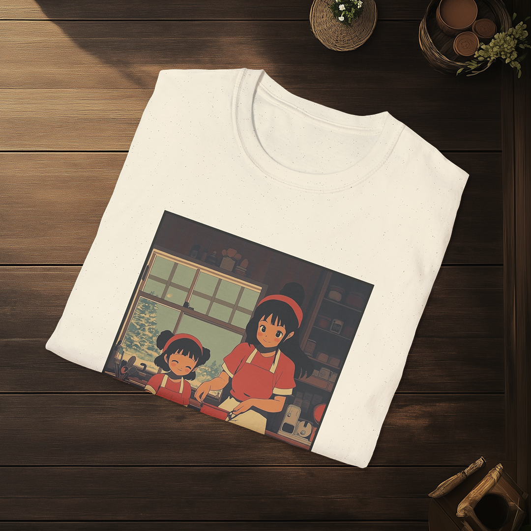 Satō to Yōkō T-shirt — Kokoro Hibiku Aji Collection