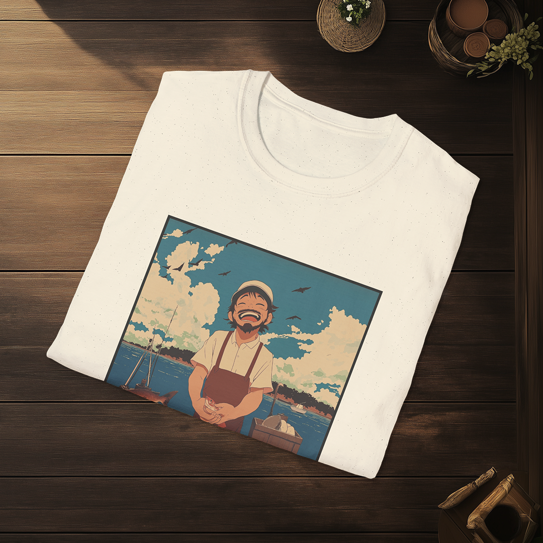 Umi no Okurimono T-shirt — Kokoro Hibiku Aji Collection