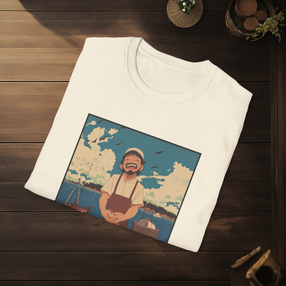 Umi no Okurimono T-shirt — Kokoro Hibiku Aji Collection