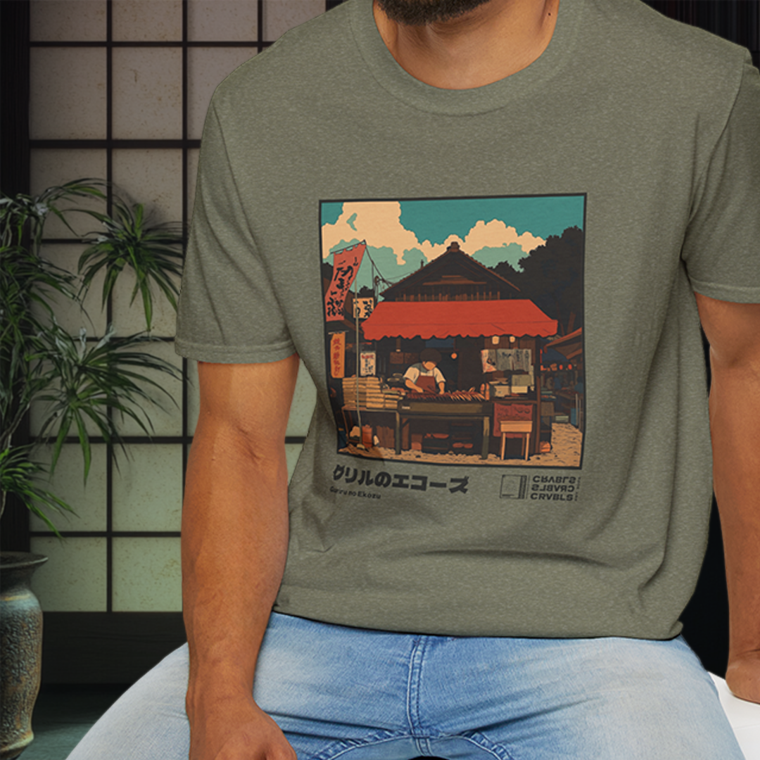 Guriru no Ekozu T-shirt — Kokoro Hibiku Aji Collection