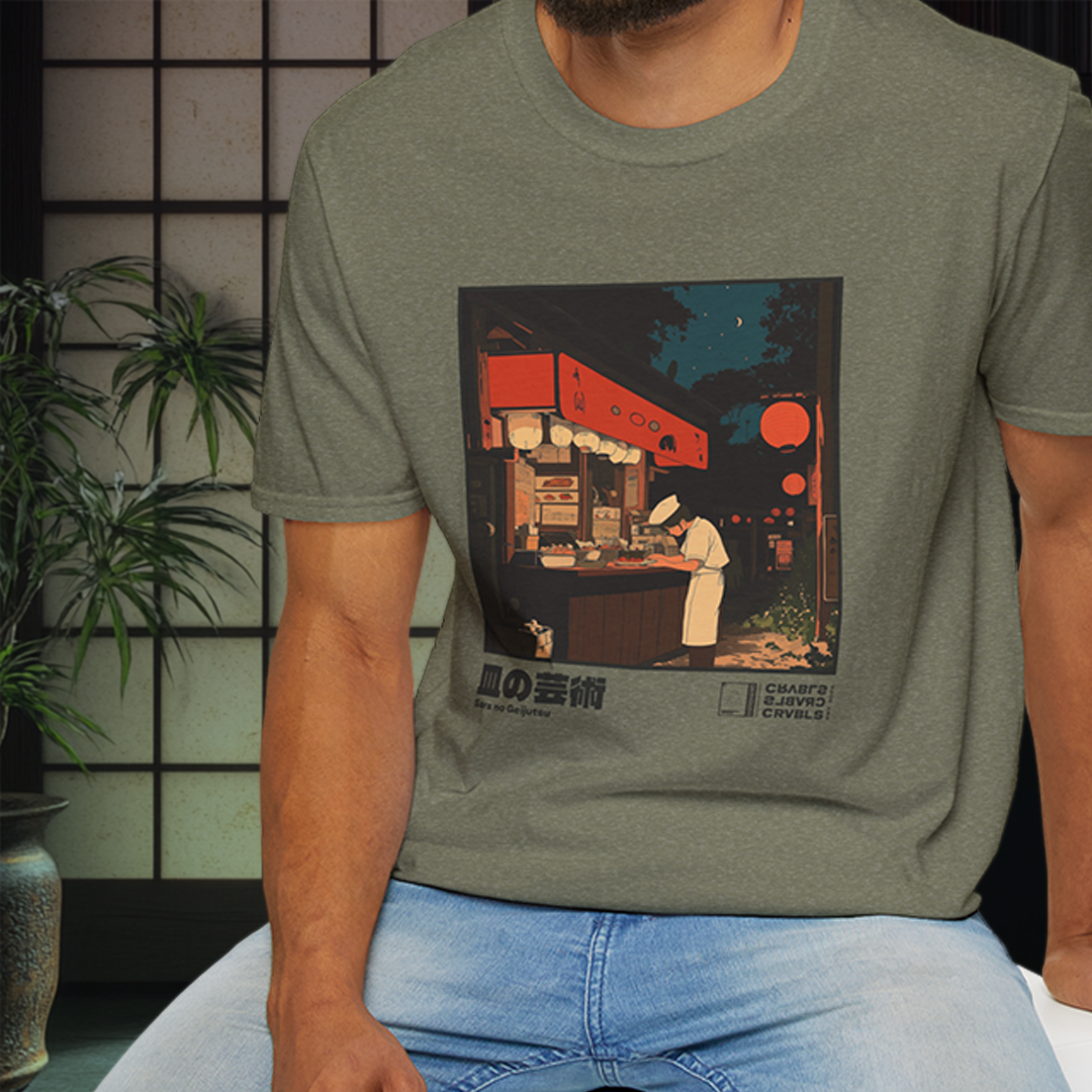 Sara no Geijutsu T-shirt — Kokoro Hibiku Aji Collection
