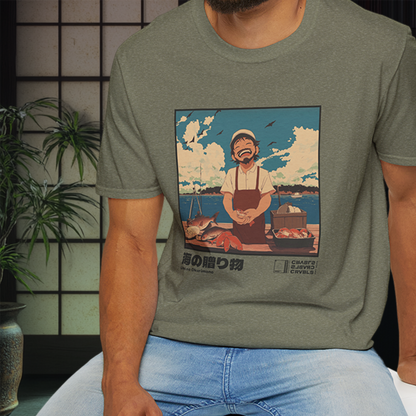 Umi no Okurimono T-shirt — Kokoro Hibiku Aji Collection